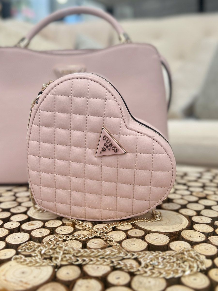 CARTERA RAINEE HEART CROSSBODY - GUESS